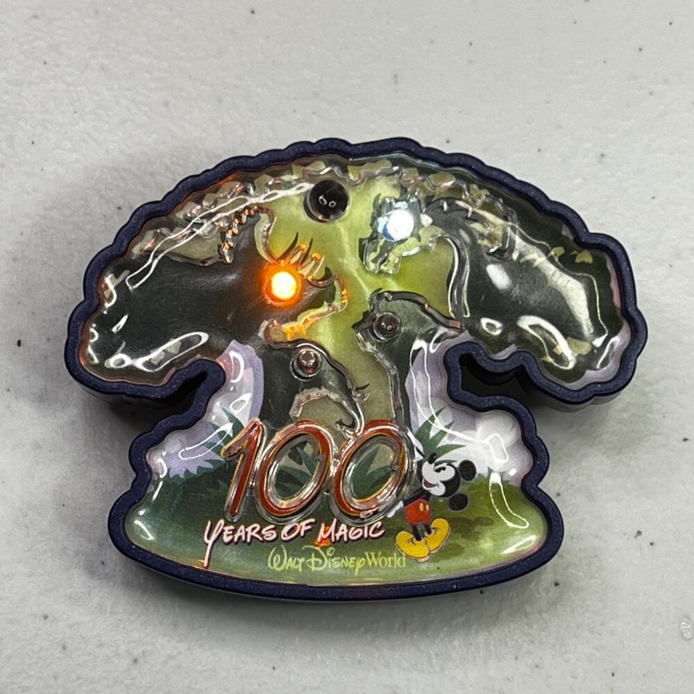 Disney Magical Moments Animal Kingdom Pin 100 Years Of Magic Pin From 2001 - Picture 2 of 6